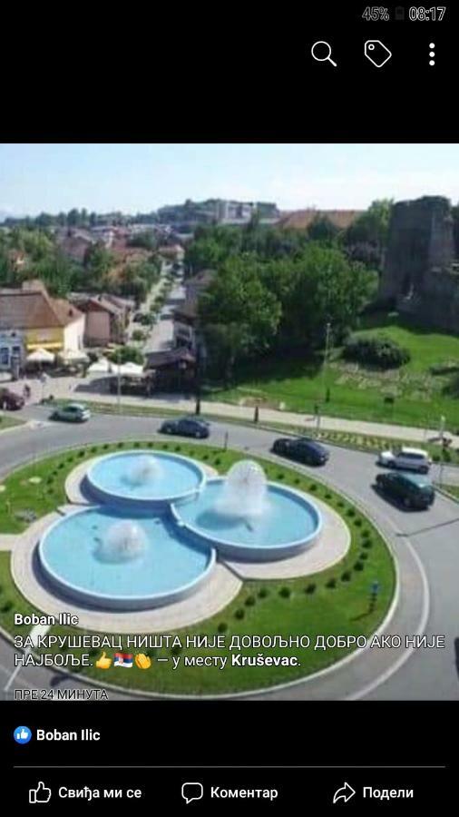 Apartman Una Kruševac Exterior foto